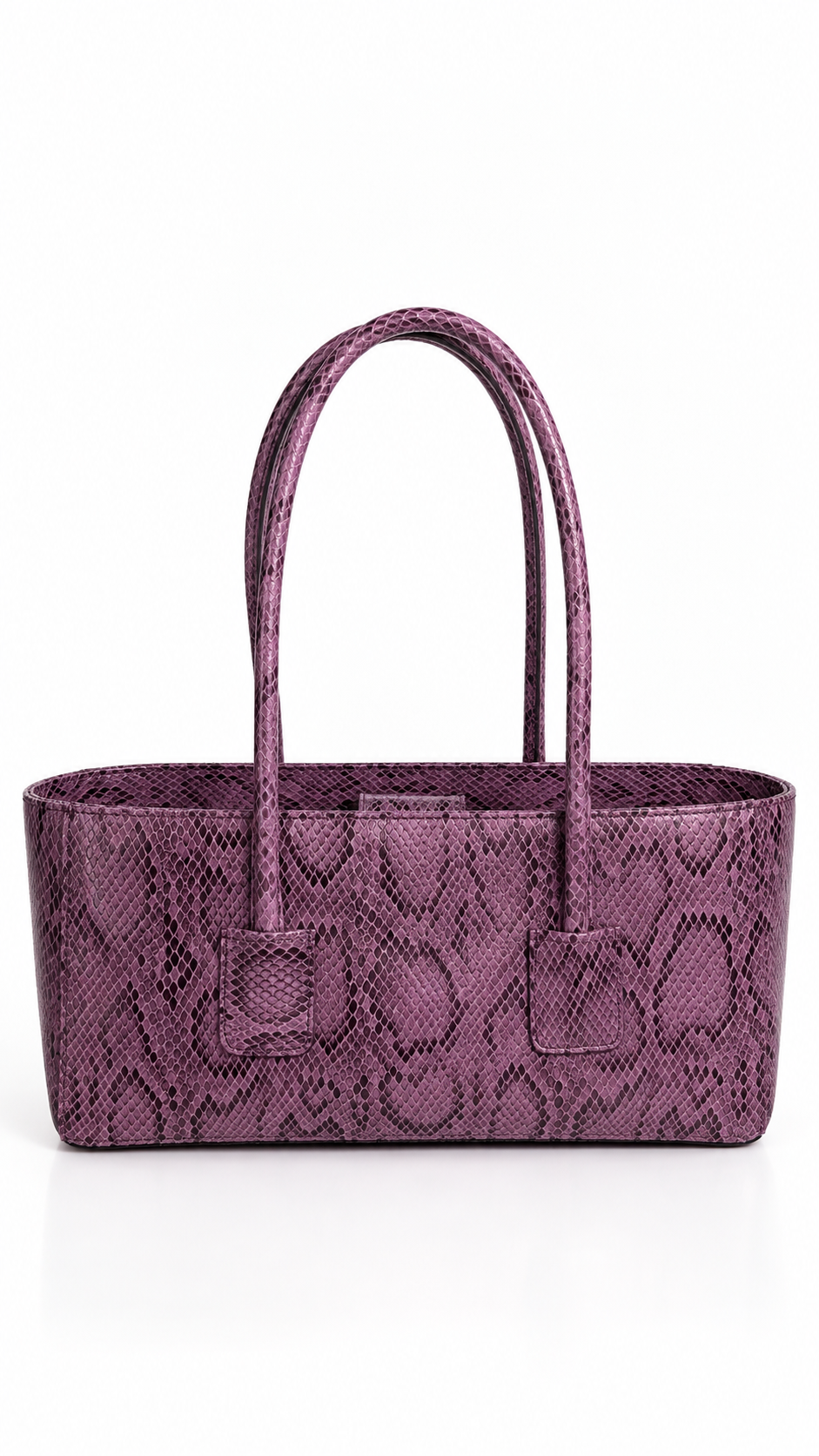 Eclat Tote Mini - Berry Python