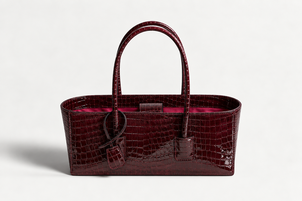 Eclat Tote Mini - Rouge Noir