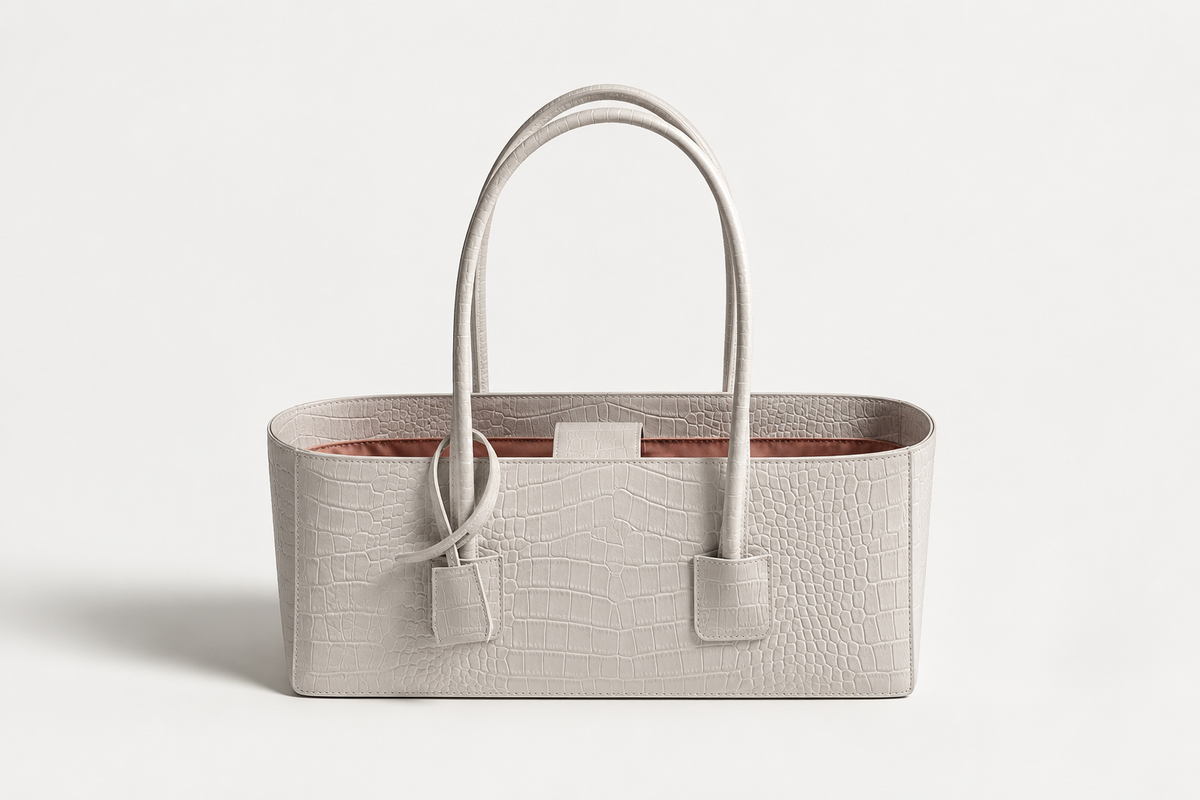 Eclat Tote Mini - Pearl Croc