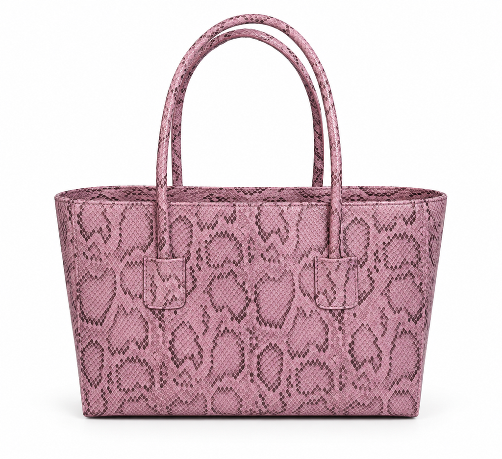Eclat Tote - Berry Python