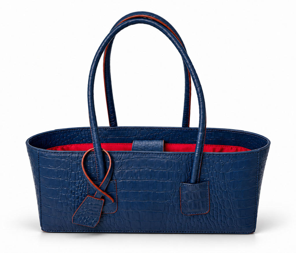 Eclat Tote Mini - Nocturne Croc