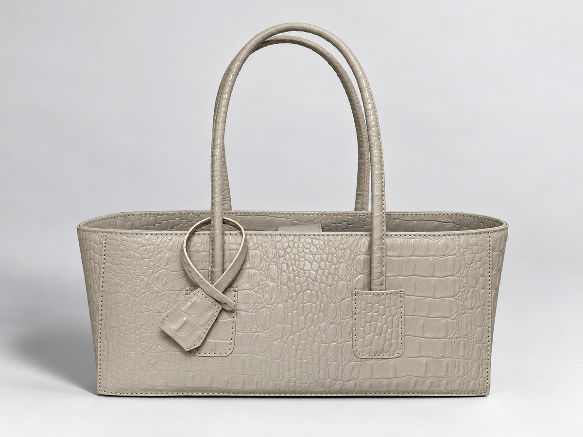 Eclat Tote Mini - Ivory Croc