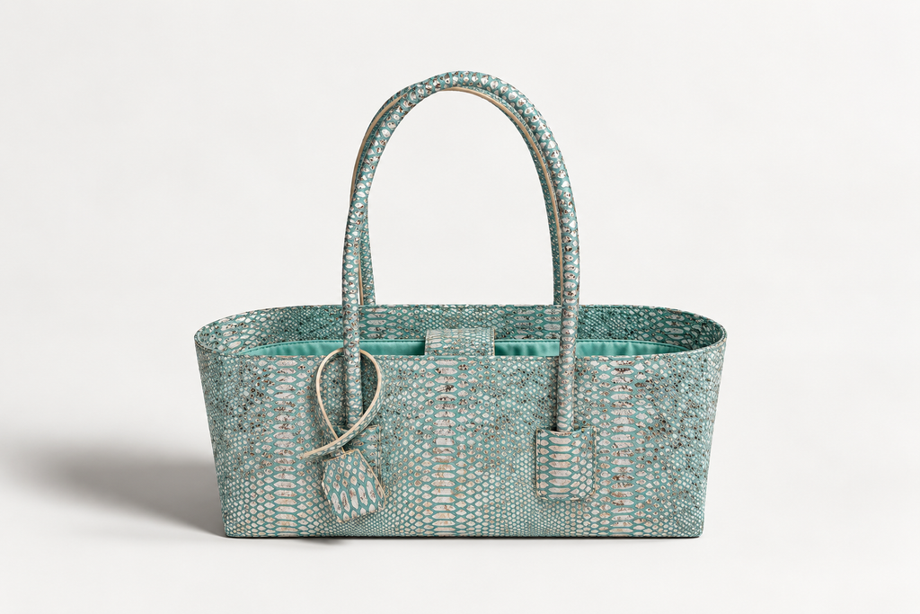 Eclat Tote Mini - Mint Serpent