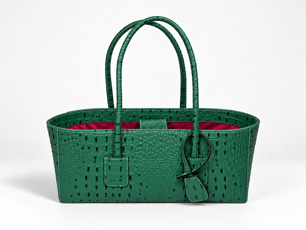 Eclat Tote Mini - Emerald Croc