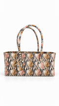 Eclat Tote Mini - Blush Python