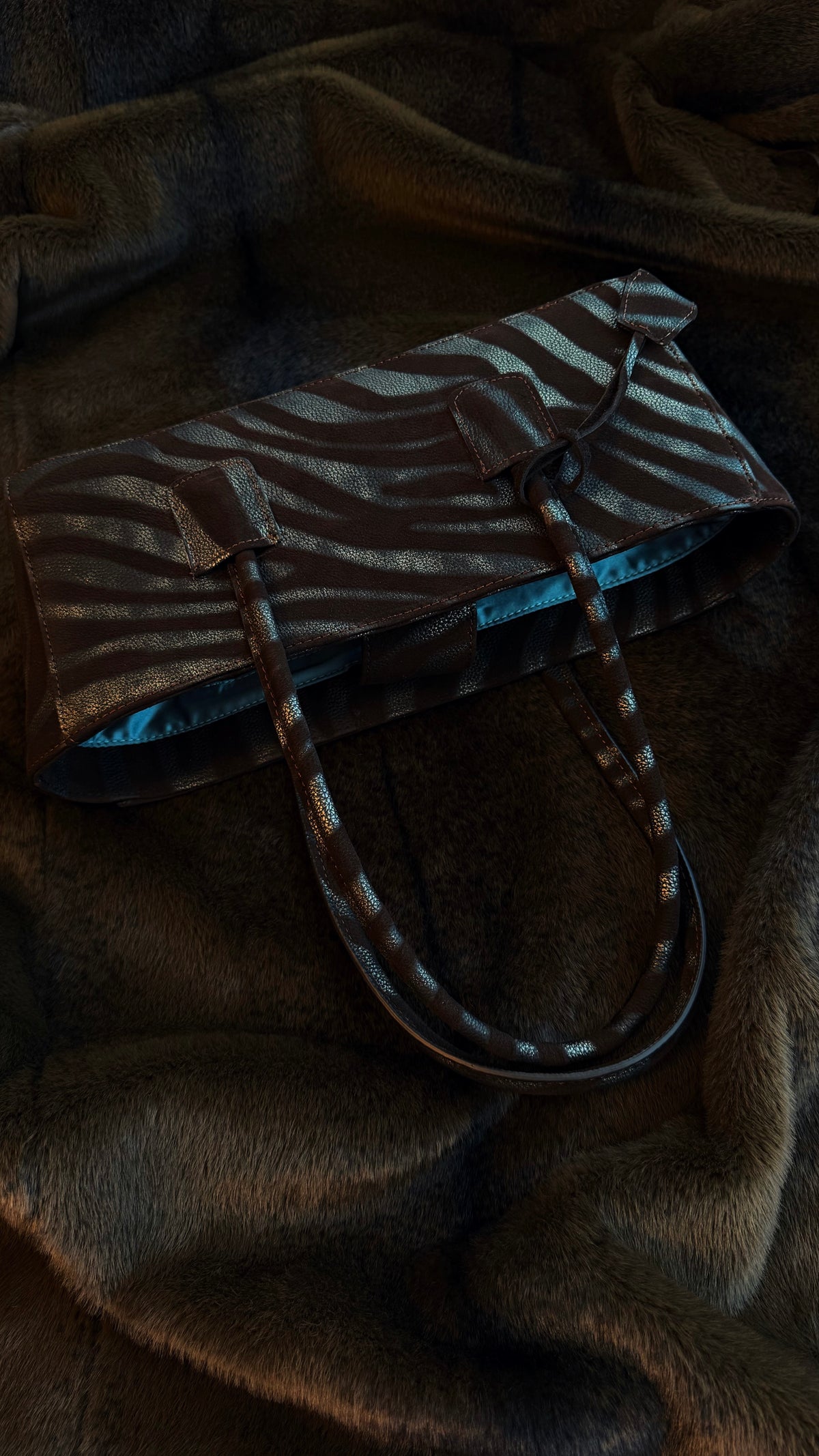 Eclat Tote Mini - Dark Safari