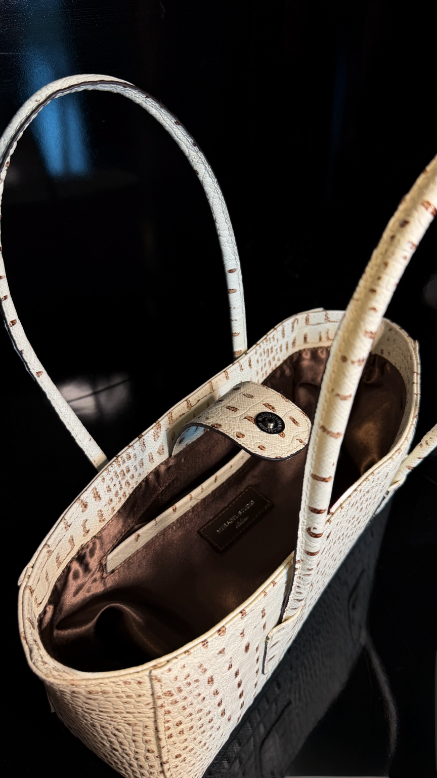 Eclat Tote Mini - Speckled Ivory