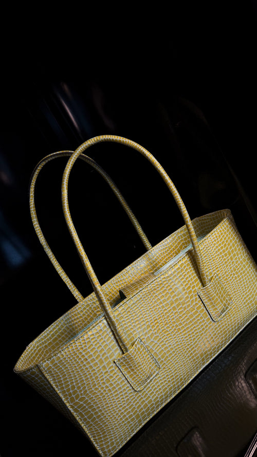 Eclat Tote Mini - Aqualime
