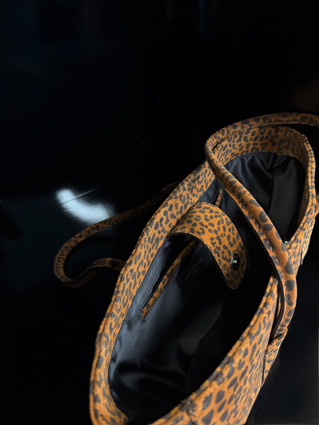 Eclat Tote Mini - Dune Leopard