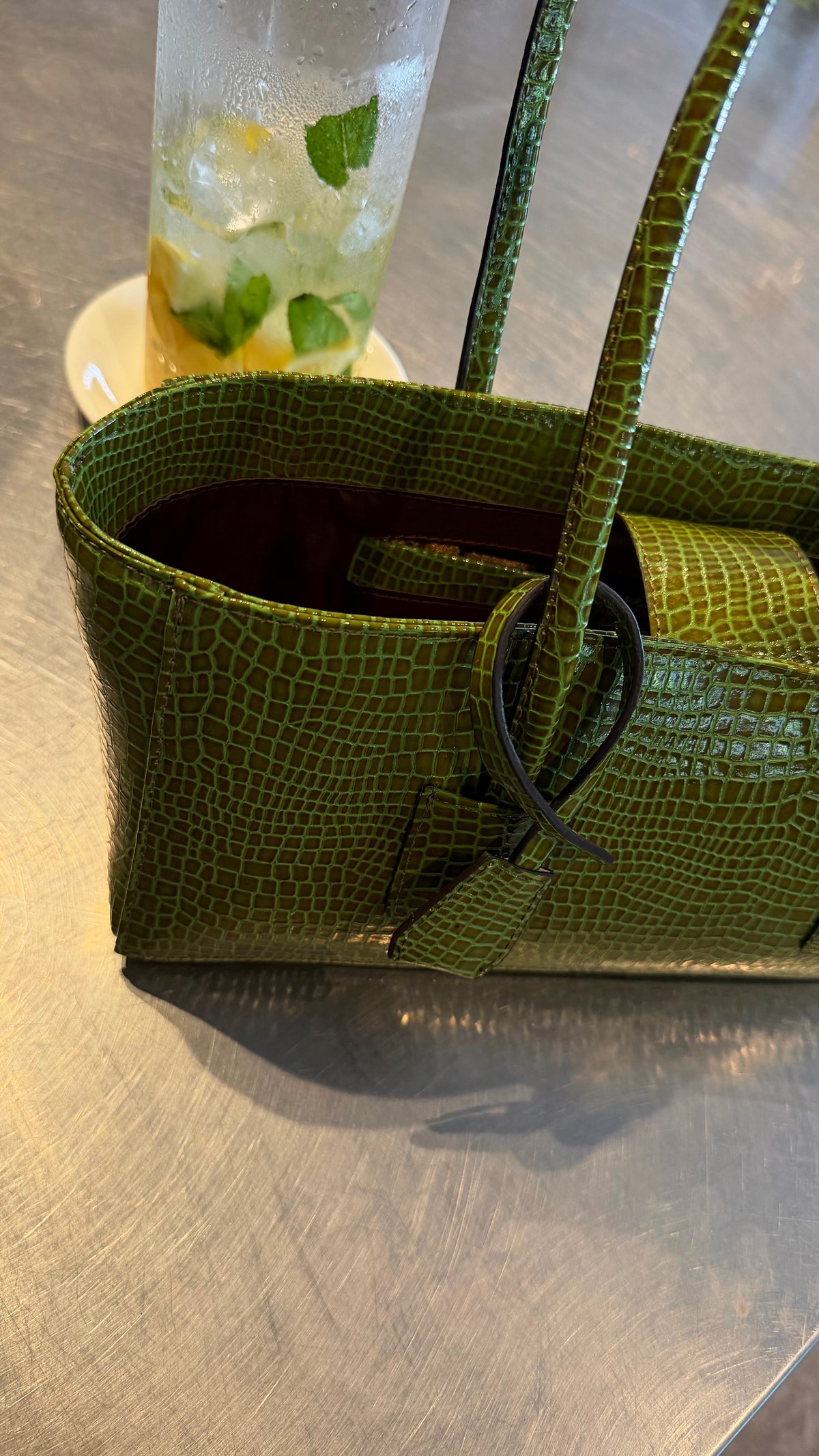 Eclat Tote Mini - Verdant