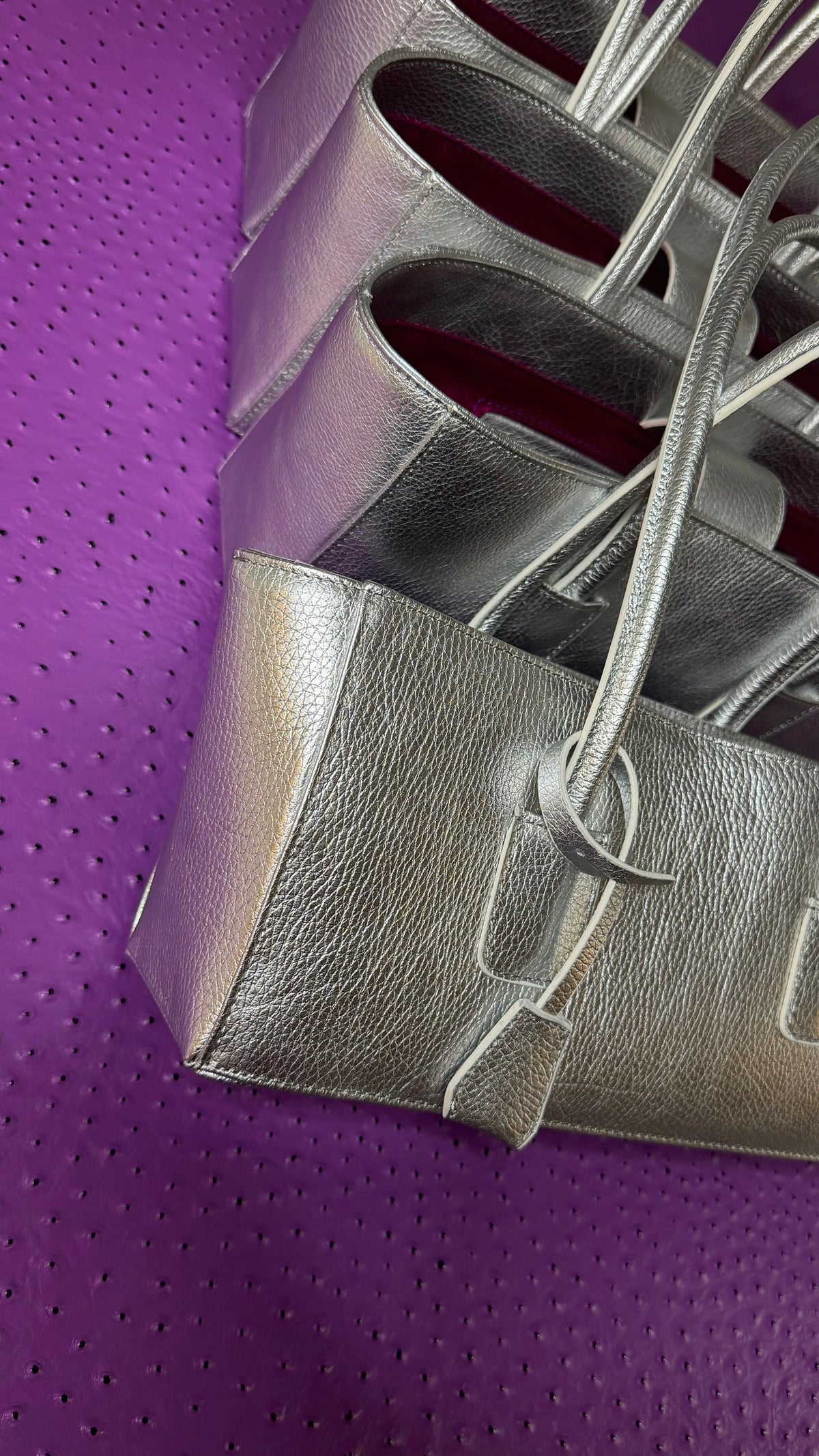 Eclat Tote Mini - Silver Veil