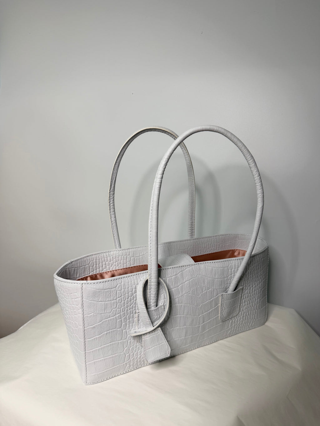 Eclat Tote Mini - Pearl Croc