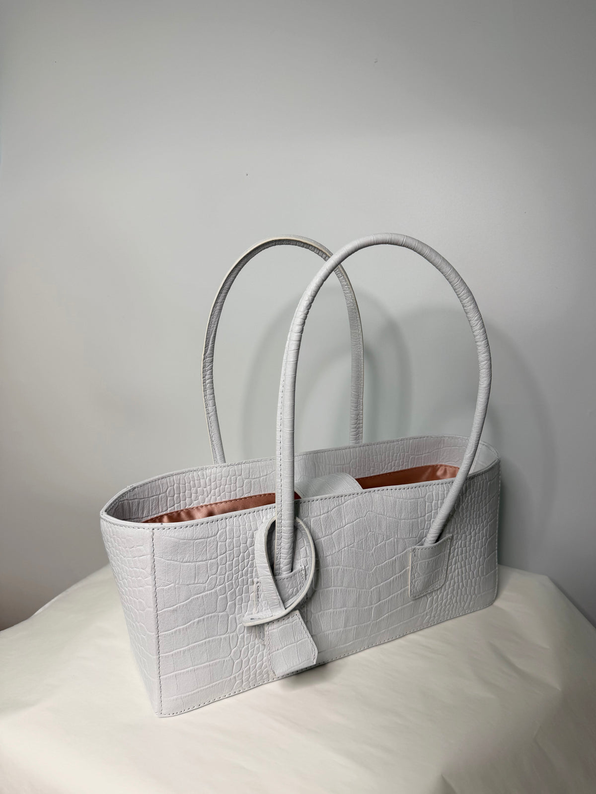 Eclat Tote Mini - Pearl Croc