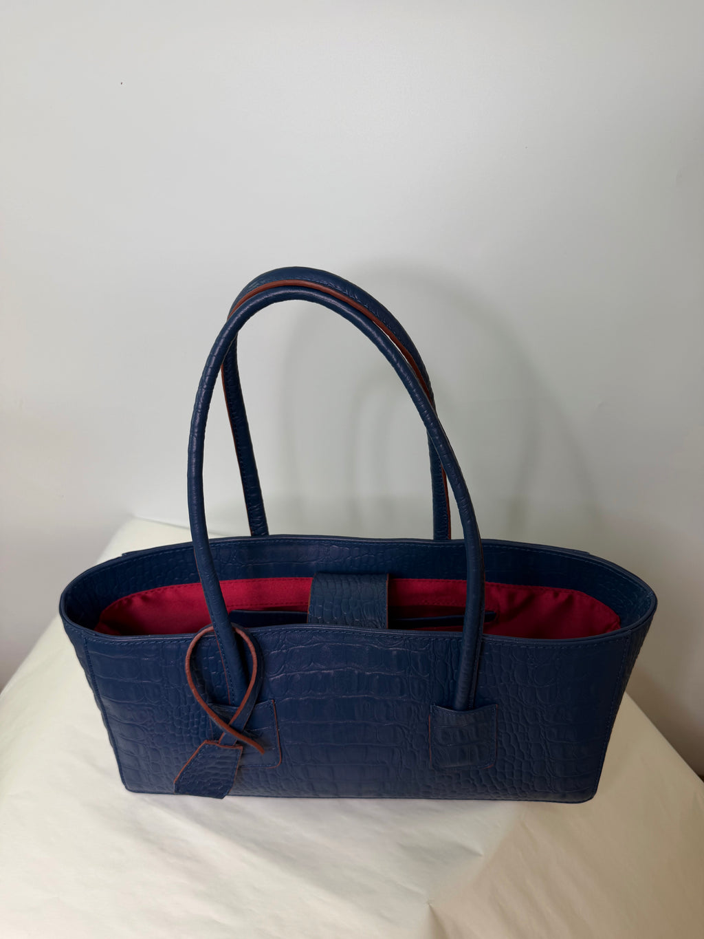 Eclat Tote Mini - Nocturne Croc