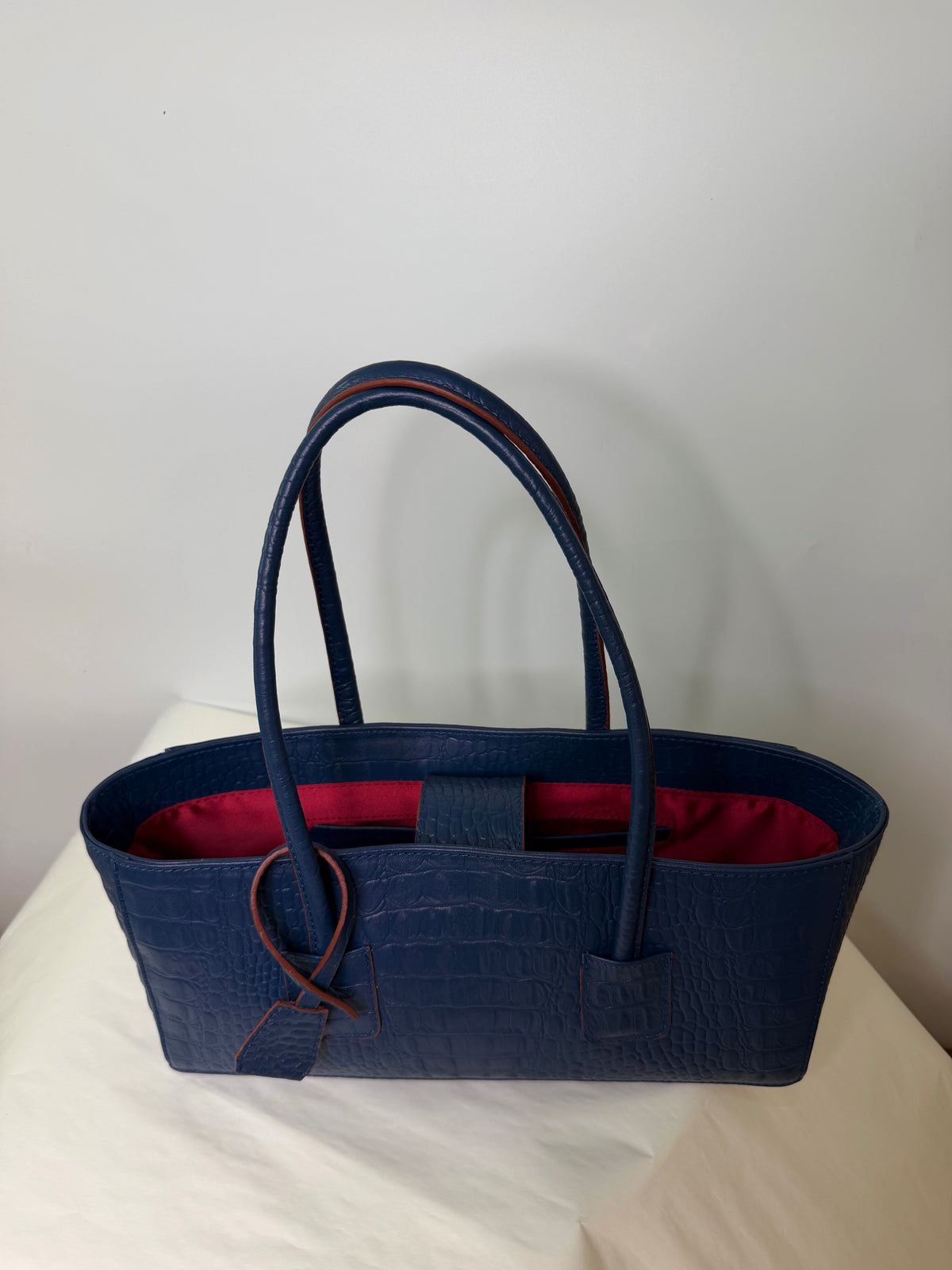 Eclat Tote Mini - Nocturne Croc