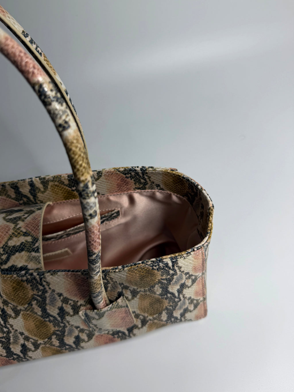 Eclat Tote Mini - Blush Python